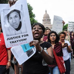 Obama & Hooded Teenager Appear to Zimmerman Protesters, Urge Calm